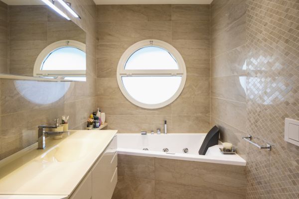 Circular Window Installation in Porter